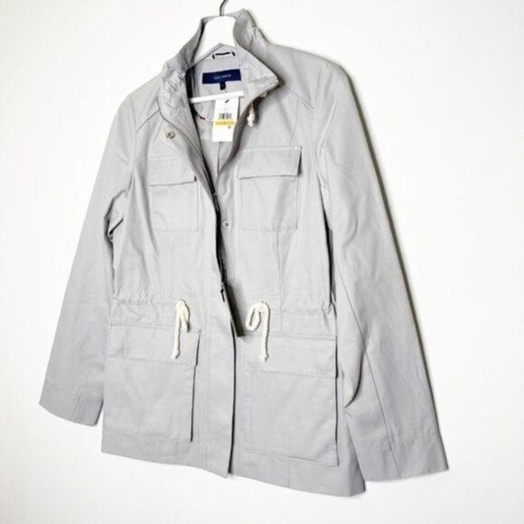 Cole Haan Safari Jacket with Stand-Up Collar – Adventure-Ready Style Functional - Picture 3 of 11